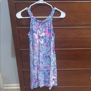 EUC Lilly Pulitzer Girls Loro Swing Dress Size XL (12-14